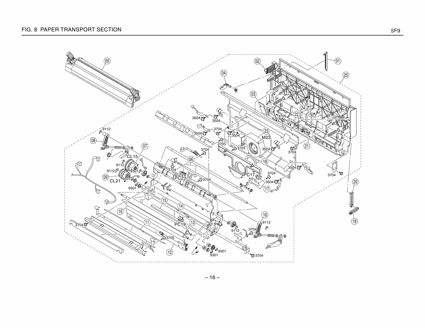 KYOCERA ColorCopier KM-C1530 Parts Manual-4